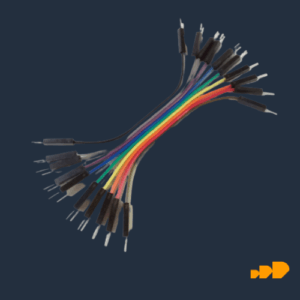 Cable para protoboard jumper macho macho 15 cm x 40