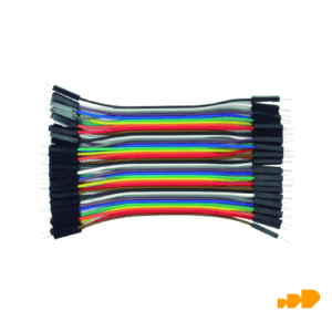 Cable para protoboard jumper macho macho 15 cm x 40