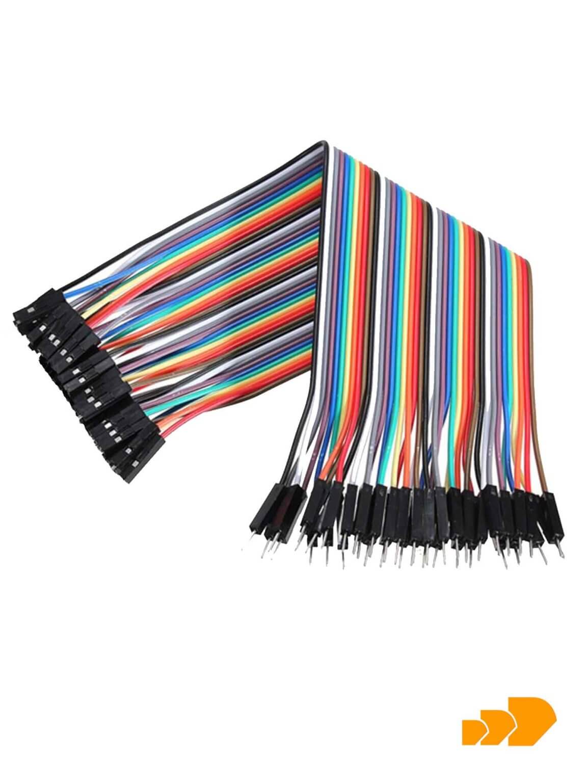 CABLE QT 20CM 40P MACHO HEMBRA JUMPER-20MH YAPO