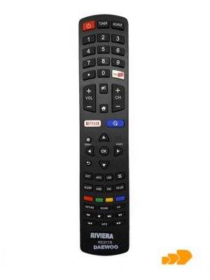CONTROL PARA TV SMART/LCD RC311S RIVIERA