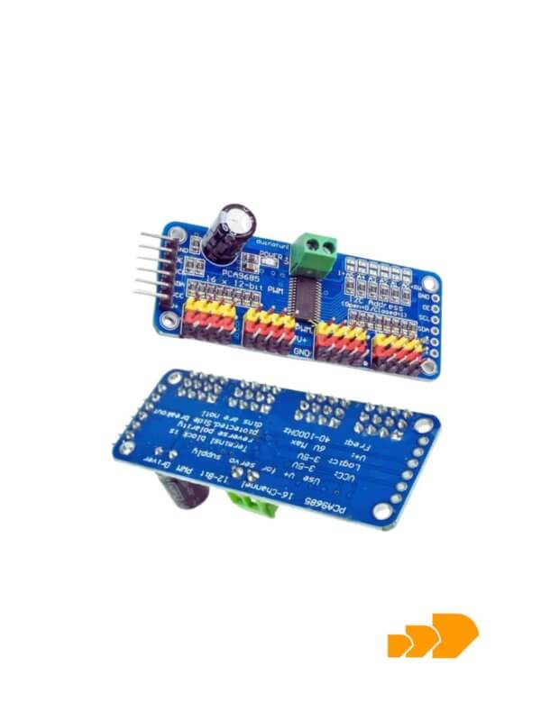 Driver para servomotores I2C de 16 canales 12 bits - Imagen 2