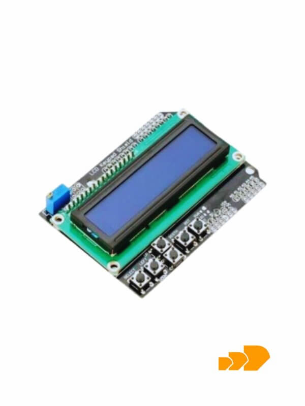 Módulo Shield keypad LCD 1602 con teclado pulsante