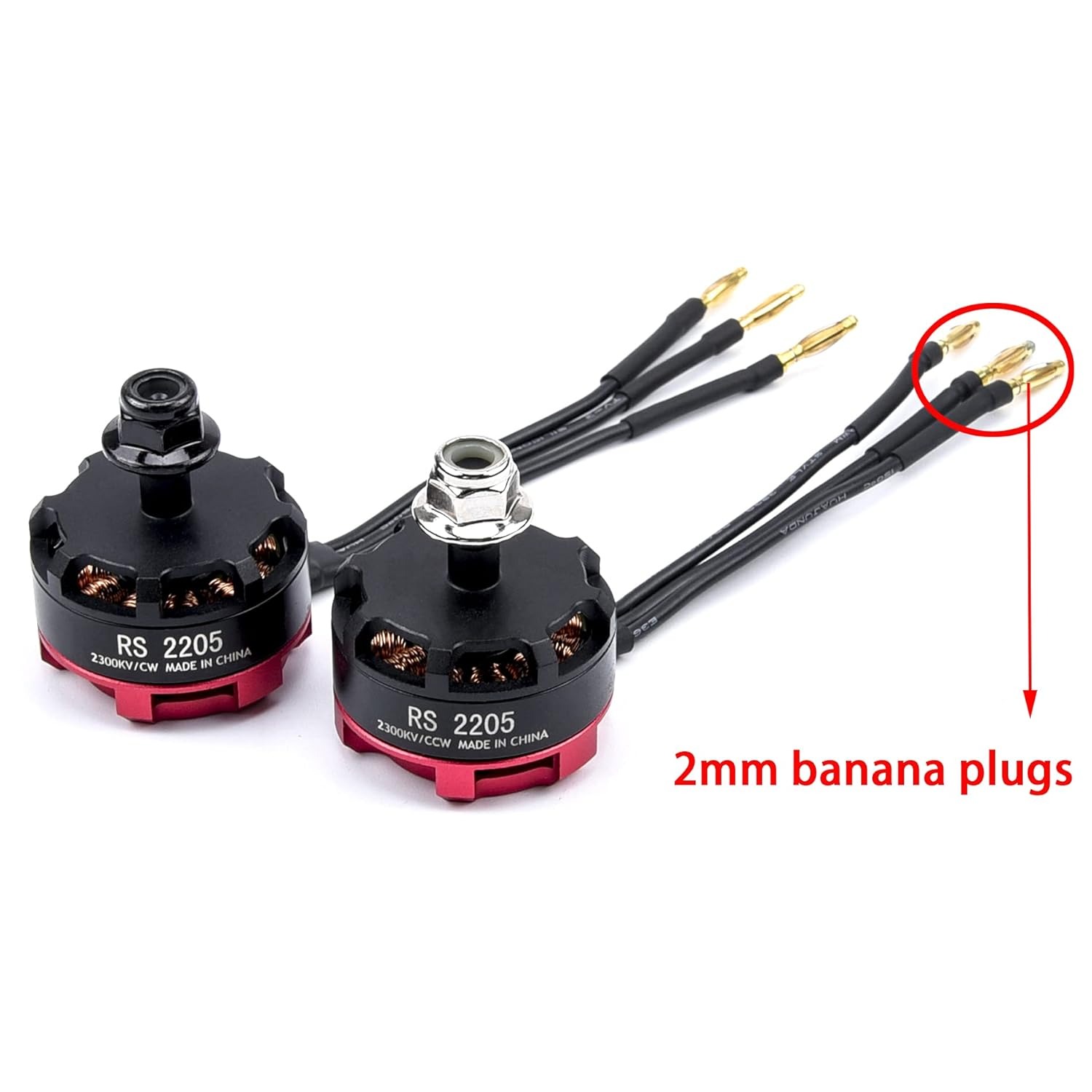 Readytosky RS2205 2300KV Motor sin escobillas CW/CCW 3-4S RC Motores para FPV Racing Drone FPV Multicopter - Imagen 2