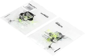 BETAFPV 16 hélices Gemfan 1219S de 3 cuchillas con orificio de eje de 0.039 in compatible con motor sin escobillas serie 0702