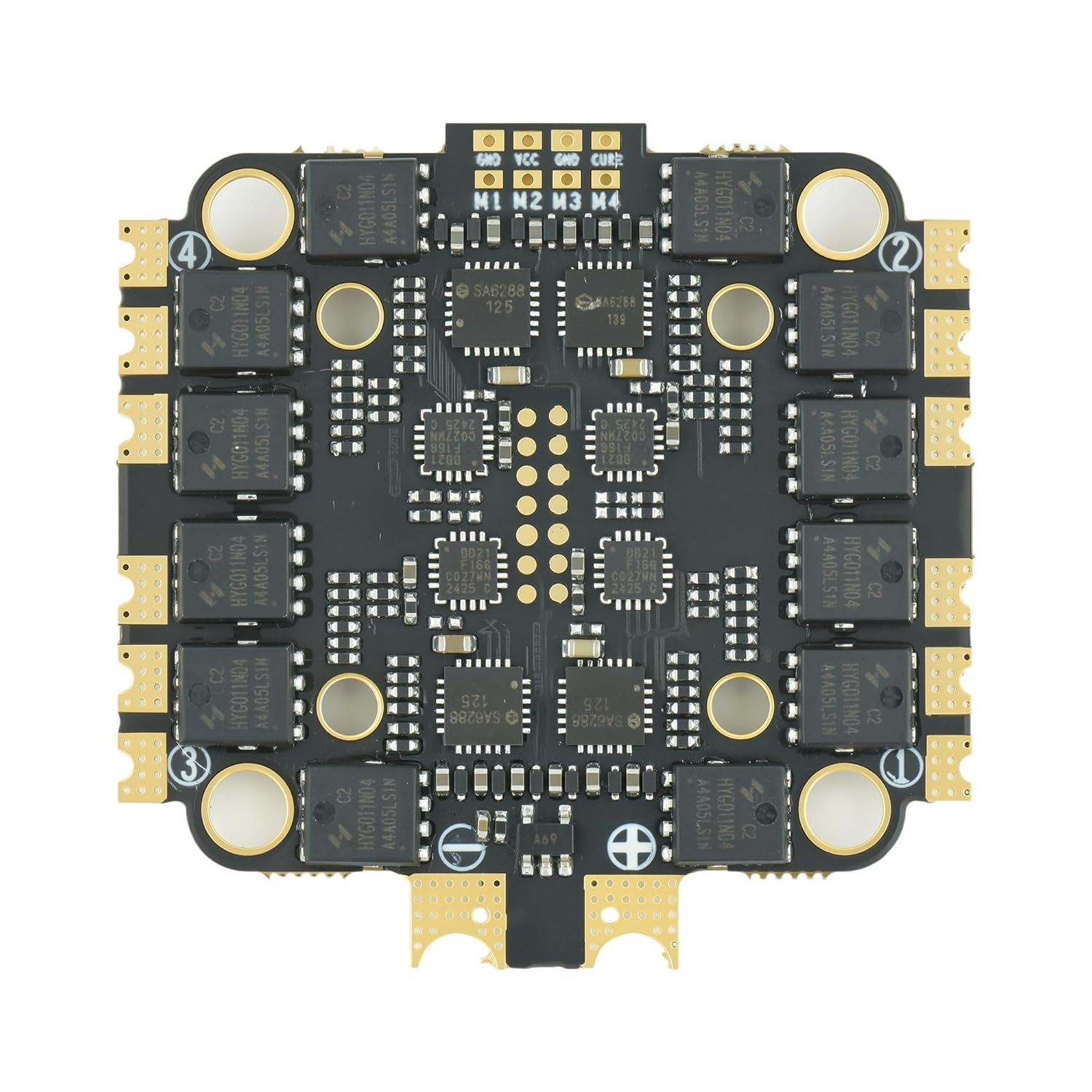 AERO SELFIE 45A 4in1 ESC 2-6S BL_S 30x30 para FPV Freestyle Racing Drones Soporta entrada 6V-28V, PWM, DSHOT, Oneshot, ligero as12.0.18 oz - Imagen 2