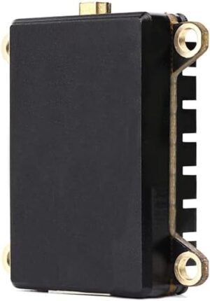 HGLRC ZEUS VTX 2.5W de alta potencia 5.8G transmisión de imagen de potencia ajustable Fotografía aérea Viajes FPV negro