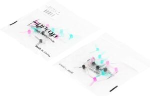 BETAFPV 16 hélices HQ de 1.220 in ultraligeras de 3 cuchillas con orificio de eje de 0.039 in compatible con motor sin escobillas 0702SE 23000KV, air 65 drone