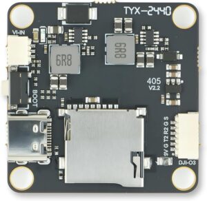 AERO SELFIE Controlador de vuelo F405 Dron, 2-6S LiPo, BMI088 IMU, SPL06 Barómetro, OSD, 6 UART, 10 PWM, BEC 5V/9V, ranura MicroSD, Soporta Betaflight, Ardupilot, INAV